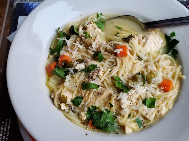 Easy Chicken Noodle Soup with Lemon